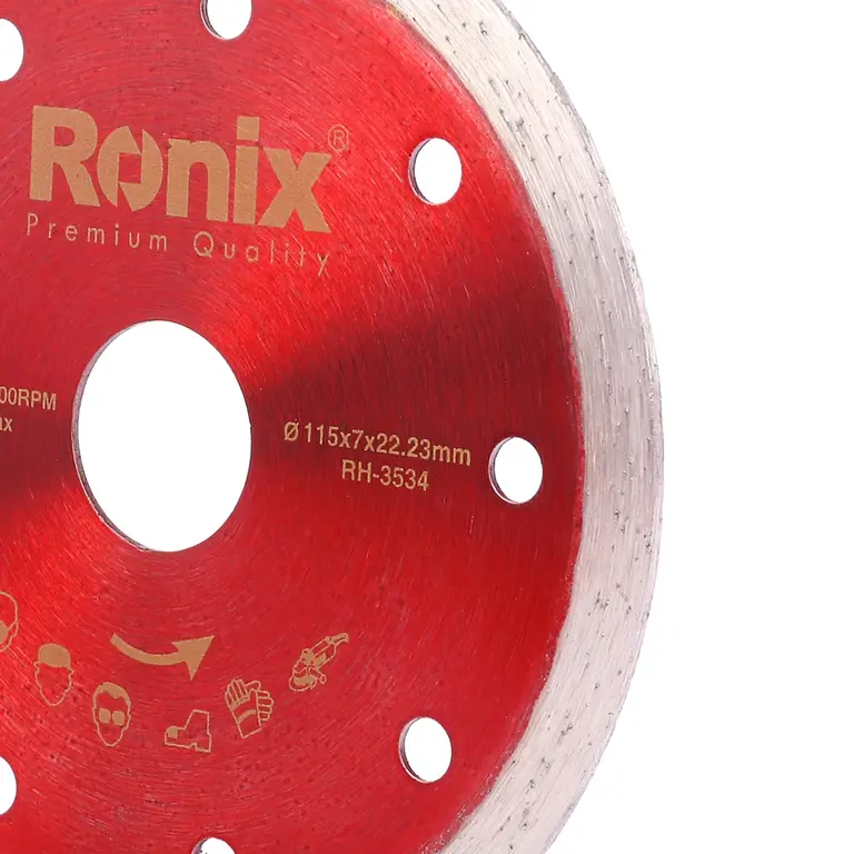Disco De Corte Diamantado 115mm Ronix Rh-3534