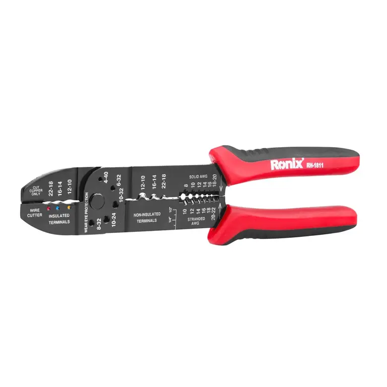 Alicate Descascador Eletricista 10 Polegadas Ronix Rh-1811